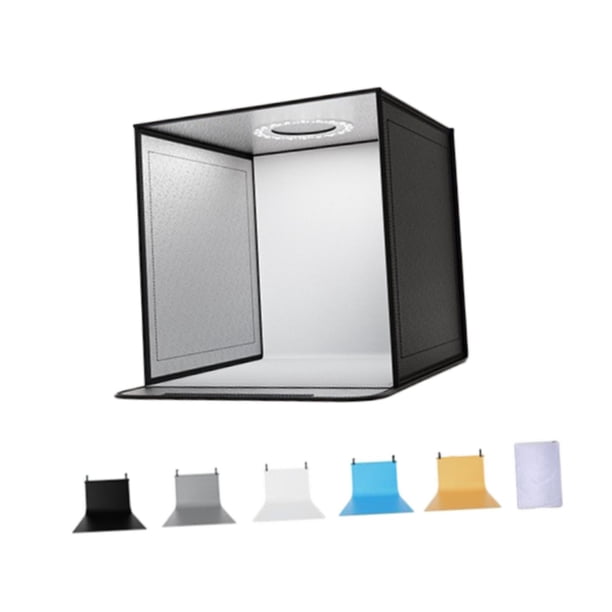 Caja De Luz Para Fotografía Caja De Luz Profesional Para Fotografías De Artículos Pequeños Profesionales De La Joyería Anillo De Luz RGB De 40 Cm
