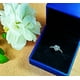 thumbnail image 2 of Anillo Plata 925 Corazon Amor Zirconia Compromiso Solitario, 2 of 3