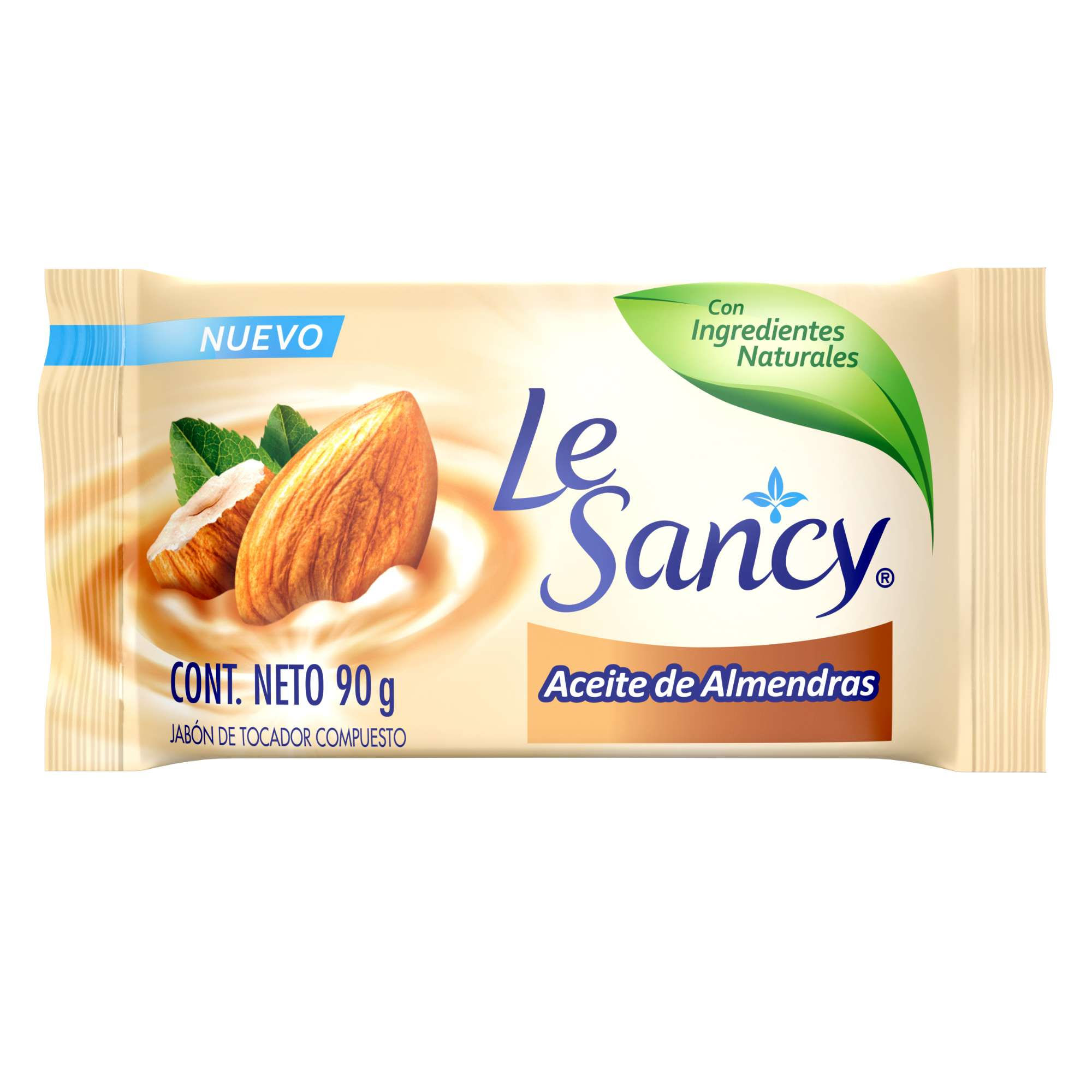 Jabón Barra Aceite De Almendras 90 g Le Sancy