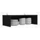 thumbnail image 3 of Combo Home Estante 5 Repisas + Complemento Wengue, 3 of 7