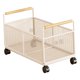 thumbnail image 3 of Carrito De Archivos Con Ruedas Para Almacenamiento De Libros, Portátil, Con Ruedas, Para Manualidades, Bolsos, Libros, L, 3 of 4