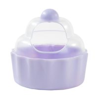 Magideal - Caja De Baño De Arena Para Hámster, Bañera De Baño Para Hámster, Contenedor De Arena Transparente Para Excavar, Casa De Baño De Animales Pequeños Para Azul