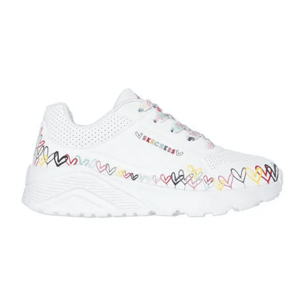 ZAPATILLAS URBANAS SKECHERS UNO LITE INFANTIL 314089L-WMLT - Talla 35