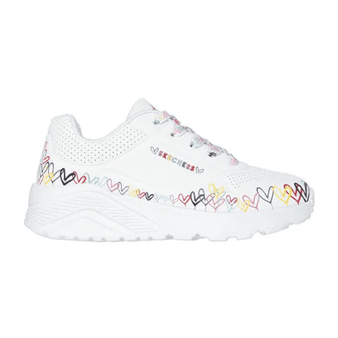 Zapatillas Urbanas Skechers Uno Lite Infantil 314089L-Wmlt - Talla 35
