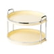 thumbnail image 2 of Bandeja De Mostrador De 2 Niveles Bandeja Decorativa Para Sala De Estar Almacenamiento De Cosméticos Cocina Amarillo, 2 of 5