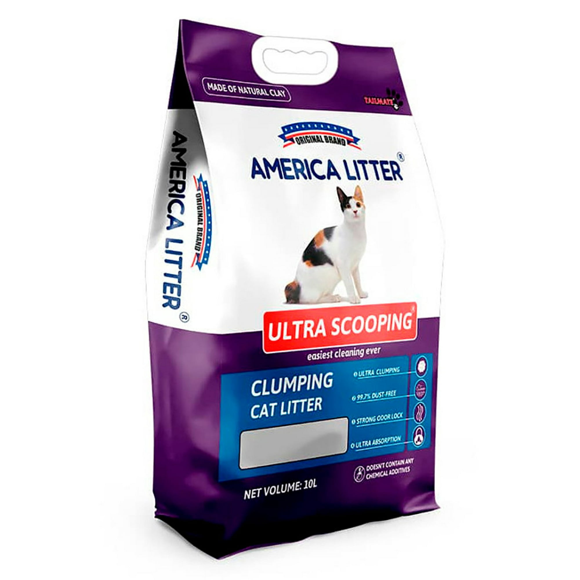 Americalitter - Arena Sanitaria Ultra Scooping Odor Seal Bolsa, 15kg