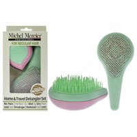 Set Cepillo Desenredante Michel Mercier Hogar Y Viaje Azul