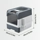 thumbnail image 2 of Portable Foldable Cat Litter Box with Cover - Easy Cleaning, Anti-Splashing, and Includes Plastic Scoop - Perfect for Pet Toilet, 2 of 5