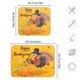 thumbnail image 3 of Alfombrilla para secar platos Nander Happy Thanksgiving con calabaza y pavo, 3 of 7