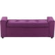 thumbnail image 1 of Banqueta Baul Lawin 2c Felpa 30 Morado, 1 of 5