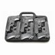 thumbnail image 1 of Cubeta De Hielo Pistolas - Hielera Cubitos Forma De Arma - B Negro, 1 of 2