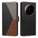 thumbnail image 4 of Funda Cartera Tricolor para Xiaomi 17 Ultra 5G con Ranuras, Negro, 4 of 6