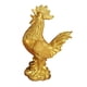 thumbnail image 4 of Estatuilla De Pollo, Artesanía Decorativa, Escultura De Gallo Para A?o Nuevo, Vacaciones, Hotel, 9x5x15cm, 4 of 5