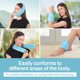 thumbnail image 4 of Toalla refrescante AllSett Health con insertos para bolsas de hielo de gel suave, 4 of 7