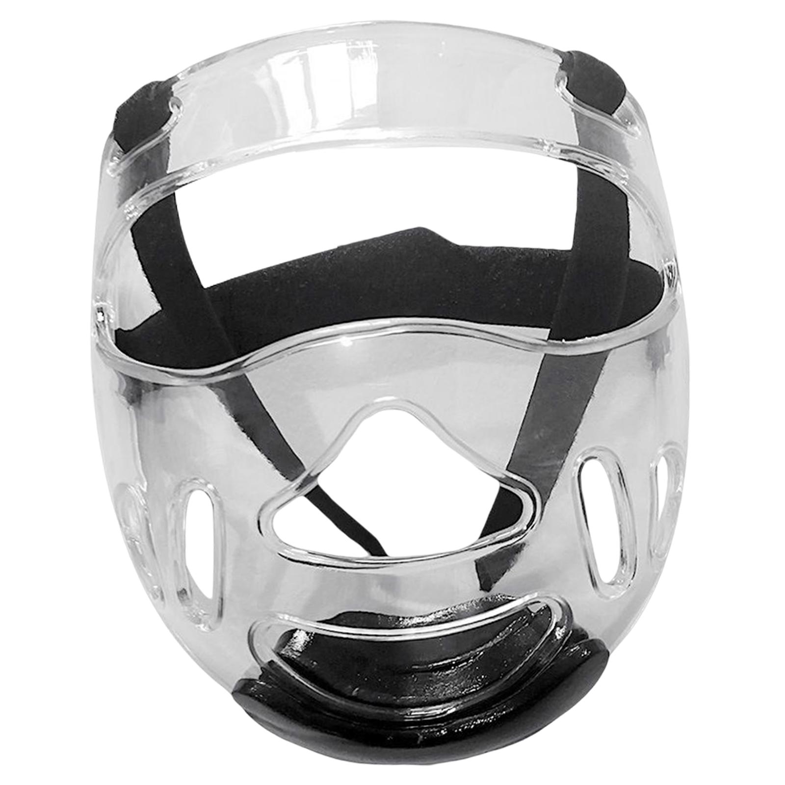 Magideal - Clear , Head Headgear Guard Boxing Headgear Casco Rendimiento Entrenamiento , Adultos
