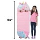 thumbnail image 4 of Almohada y saco para dormir Happy Nappers Rainbow Unicorn Kids, 4 of 9