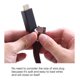 thumbnail image 2 of Funda de cable con manguito dividido de 3 m a 6 mm Alex Tech negro/rojo, 2 of 5