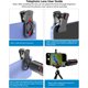 thumbnail image 5 of Kit de Lentes para Celular APEXEL 4 en 1 con Trípode Incluido, 5 of 9