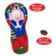 thumbnail image 2 of Juego inflable de puntería con jugador de fútbol americano Beistle con balón, 2 of 6
