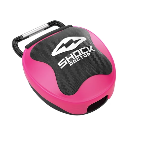Funda para protector bucal Shock Doctor, con almacenamiento universal y ventilado