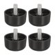 thumbnail image 1 of Uxcell 4 piezas M10 x 1.18 x 2.17 pulgadas Patas de muebles, patas de repuesto cónicas de plástico para sofá, 1 of 6
