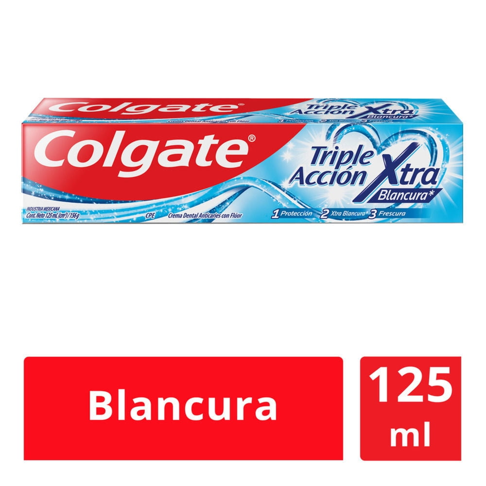 Pasta Dental Triple Acción 125 ml Colgate