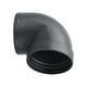 thumbnail image 5 of Conector acodado para tubo de , reemplazo del conector del conducto del calentador de aire, accesorios profesionales resistentes para vehículos,, 5 of 5