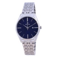 Reloj Westar Blue Dial Stainless Steel Quartz 40210 Stn 104 Women'S Watch