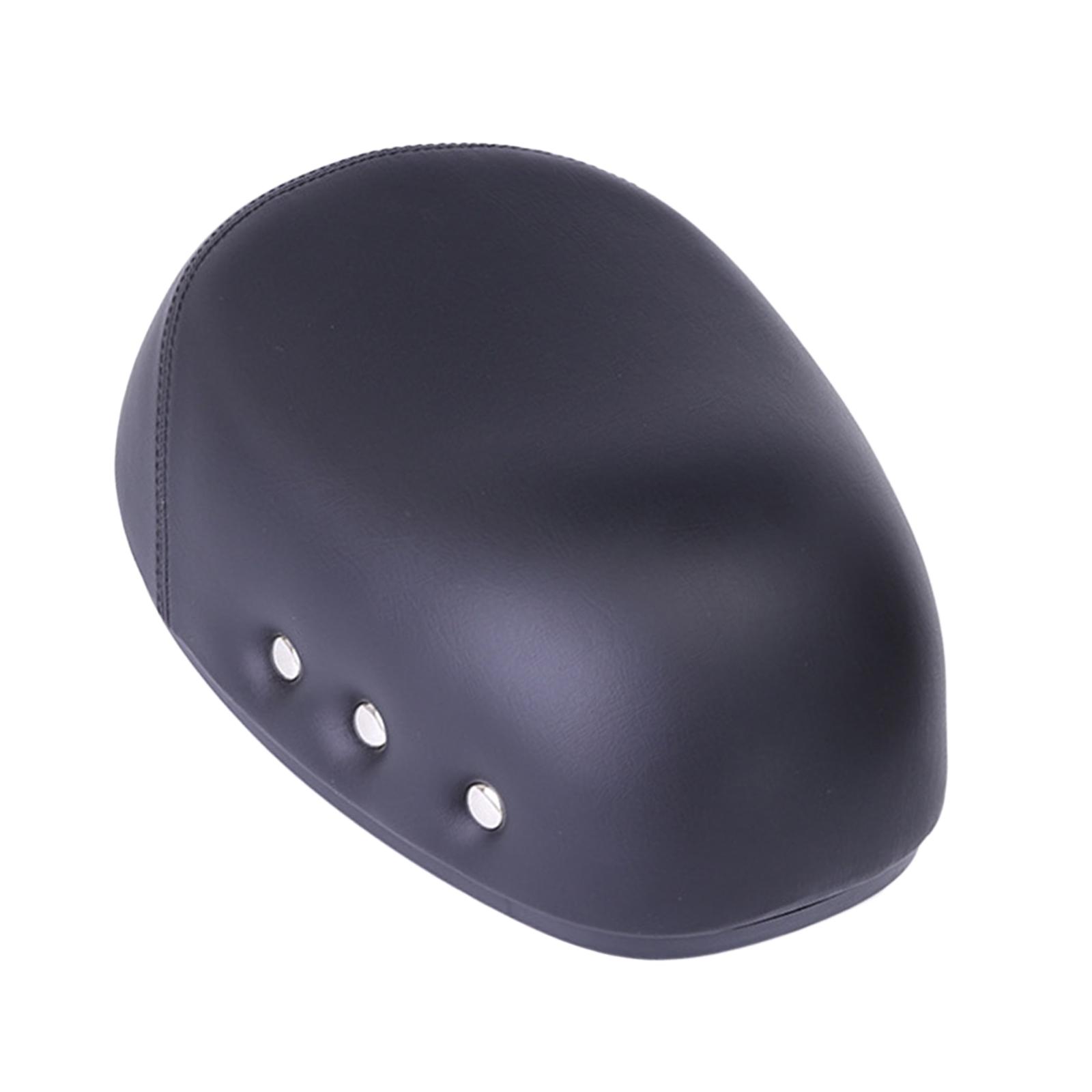 Magideal - Asiento De Bicicleta Eléctrica Asiento De Bicicleta Absorción De Impactos Clásico Ancho Universal Cómodo Soporte De Acero Al Carbono Sillín De Bicicle