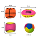 thumbnail image 2 of Pack 4 Pelotas Antiestrés de Espuma para Estimulación Sensorial, 2 of 4