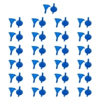 Bothyi - Juego De 50 Embudos Pequeños Para Líquidos, Para Rellenar Agua Y Loción, Color Azul.
