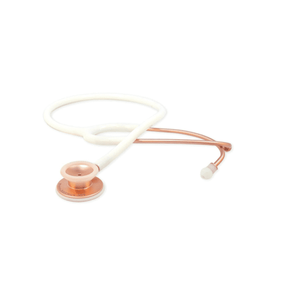Fonendoscopio ADSCOPE-Lite ADC® 619 Edición Especial Oro Rosa Blanco