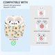 thumbnail image 4 of Funda PowerDriver de Silicona + Cordón con Pequeñas Flores para AirPods 4 (2024) y AirPods 4 con Cancelación Activa de Ruido, 4 of 7