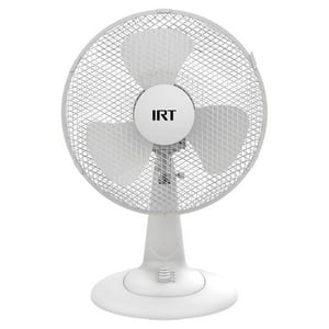 Irt - Ventilador 12 Mesa 40W Plastico Blanco