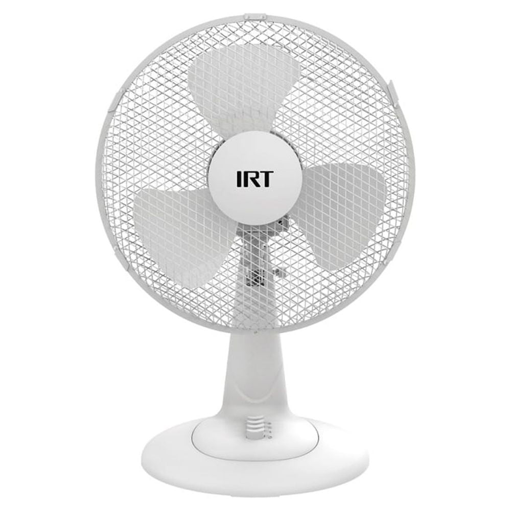 Irt - Ventilador 12 Mesa 40w Plastico Blanco