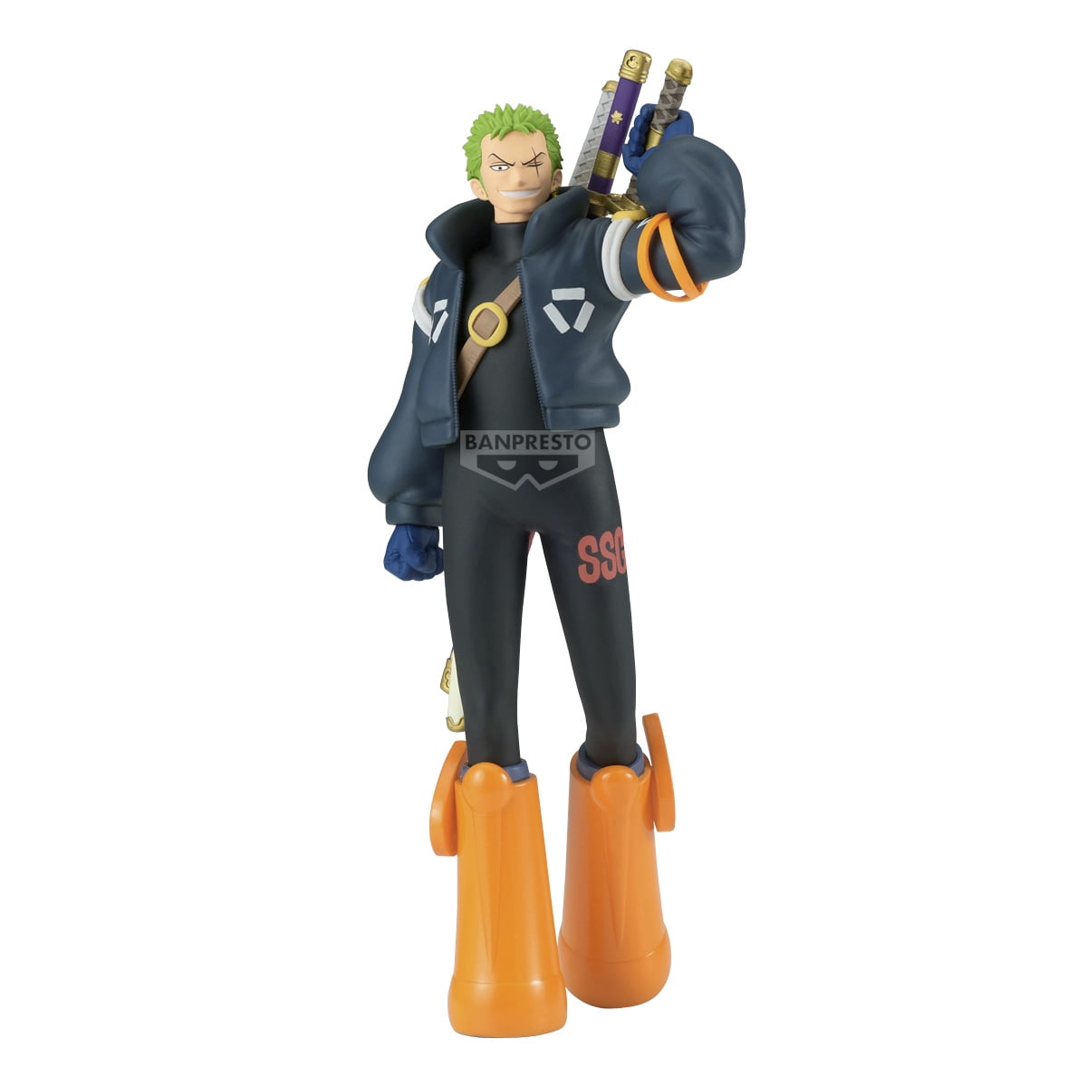 Banpresto - Figura Coleccionable One Piece The Shukko Zoro-ver Egghead