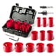 thumbnail image 1 of Kit de sierras perforadoras HYCHIKA, bimetal, 17 piezas, acero de alta velocidad, 1 of 7