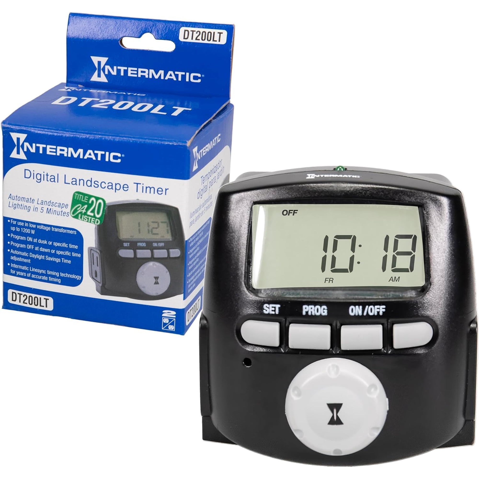 Temporizador Digital De Paisaje Astronómico Intermatic Dt200lt