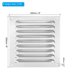 thumbnail image 2 of Uxcell 7.87 x 7.87 pulgadas Cubierta de Ventilación, Rejilla de Aire de Acero Inoxidable 304 Pantalla Cubierta de Ventilación con Lamas para HVAC, 2 of 7