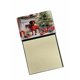 thumbnail image 1 of Dispensador recargable con soporte para notas adhesivas Dachshund Christmas, 1 of 7