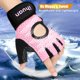 thumbnail image 2 of Guantes de levantamiento de pesas transpirables sin dedos para gimnasio, 2 of 6