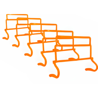 Linea Sport - Pack X5 Vallas De Salto Con Altura Ajustable Para Entrenamiento Deportivo