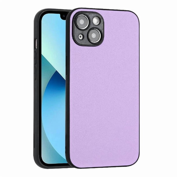Funda Antigolpes para iPhone 14 Plus Cubierta Delgada Morado