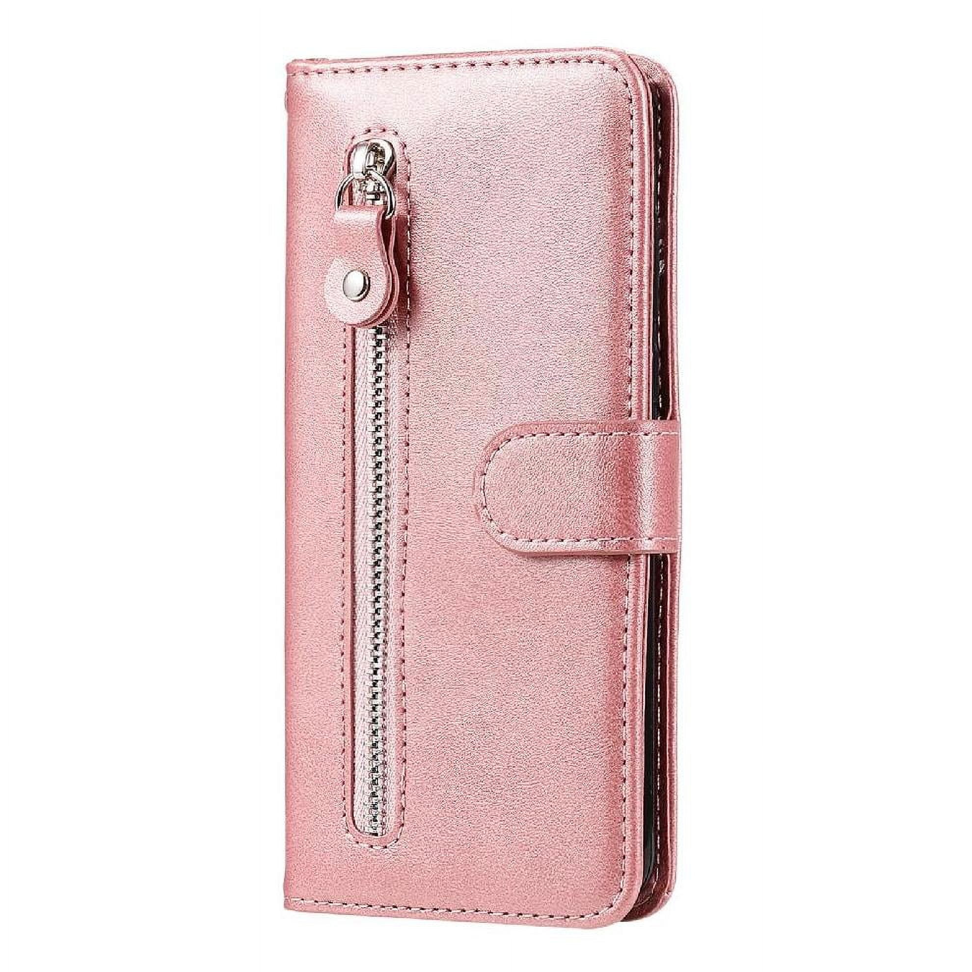 Gangxun - Funda Con Cremallera Para Xiaomi 11t/11t Pro 5g, Carcasa Cartera De Cuero Pu Con Soporte Y Tarjetero