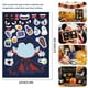 thumbnail image 5 of 16pcs Halloween Pumpkin Witch and Vampire Face Stickers for Kids - Educational DIY Puzzle, 5 of 5