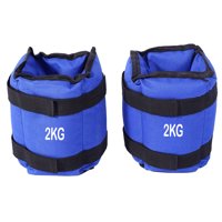 Genérico - Pesas Deportivas Para Tobillos Y Muñeca 4 Kg Azul
