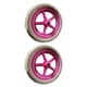 thumbnail image 5 of 1 Par De Ruedas De Repuesto Para Bicicleta De Equilibrio Ligeras Y Con Reducción De Ruido Color Rosa, 5 of 5