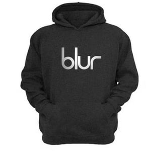 Genérico - Polerón Canguro Blur Gris Oscuro Talla L Unisex