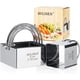 thumbnail image 1 of HULISEN Square Biscuit Cutter Set 4Pc, Cookie Cutters with, 1 of 3
