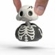 thumbnail image 1 of Figura de juguete TUBBZ Pato coleccionable de esqueleto 5 cm, 1 of 7